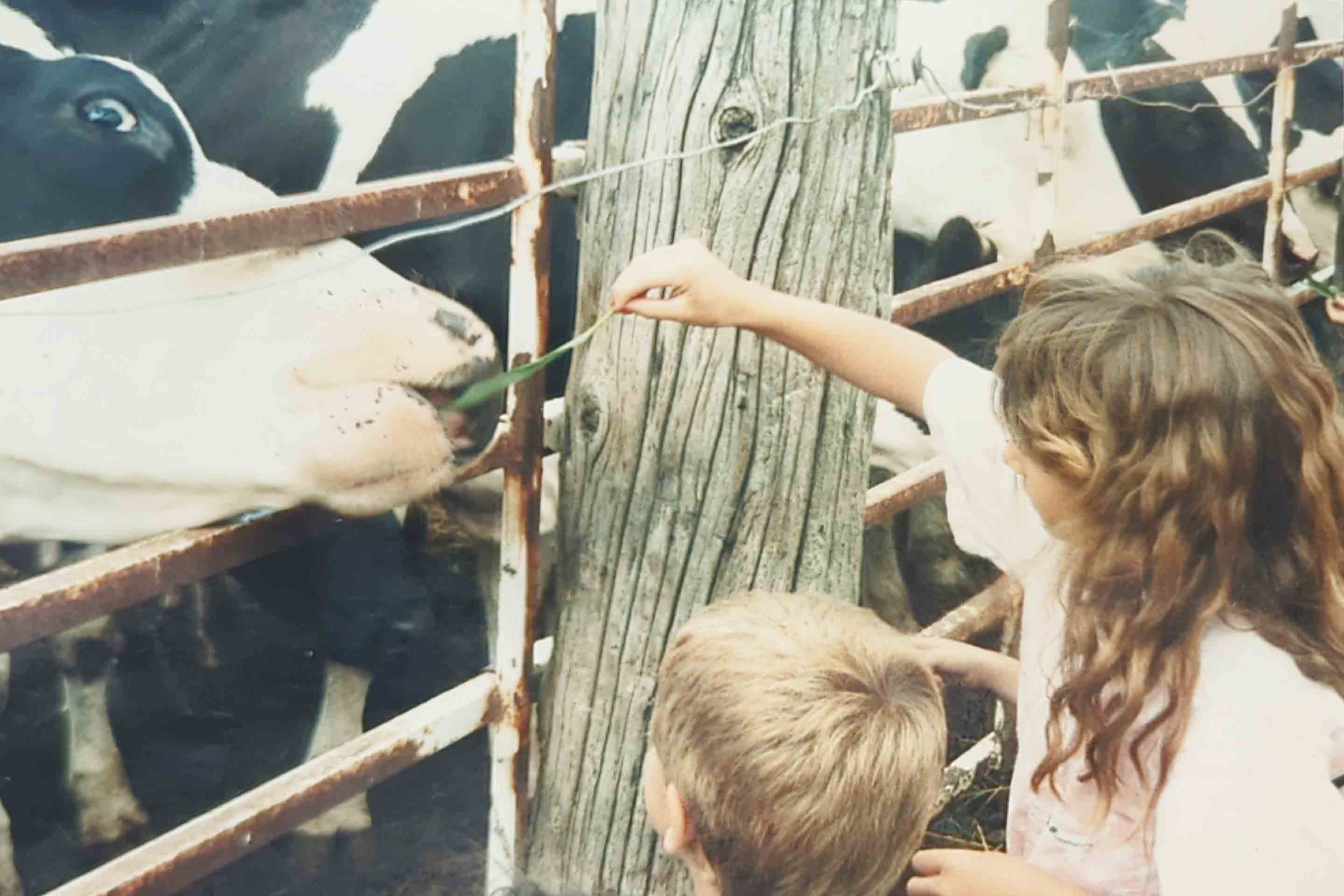 Kids at the Farm 1980s